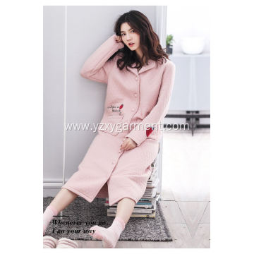 Fashionable Breathable Knit Robe